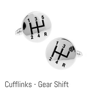 Gear Shift Cuff Links
